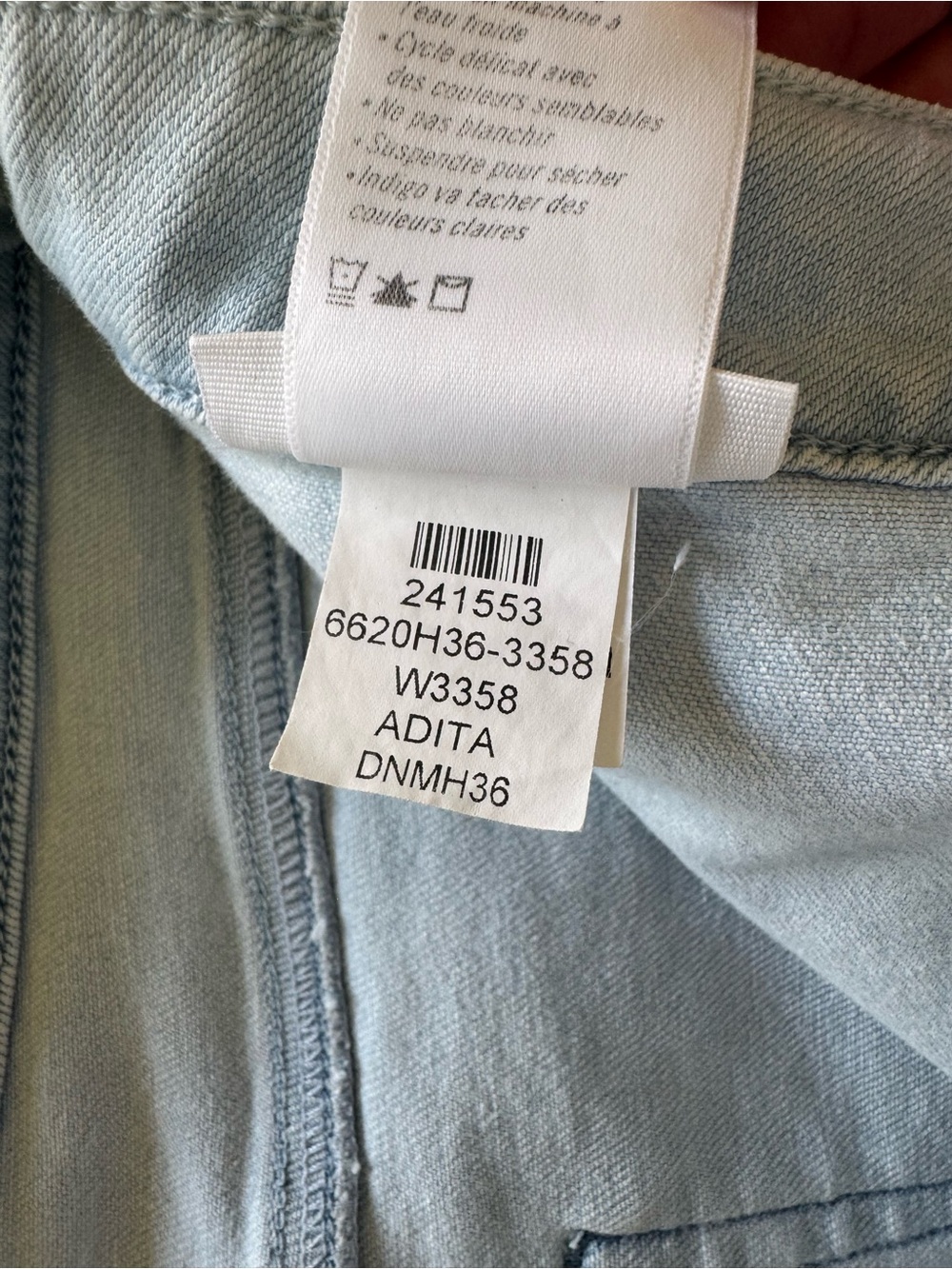 PAIGE Light Blue High-Rise Wide Leg Jeans - Picture 8 of 10